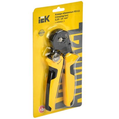 Клещи обжимные ARMA2L 3 КО-11 0,25-16мм2 (квадрат) IEK IEK (A2L3-KL10-C025-016-11)