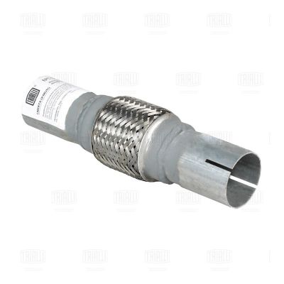 Переходник 50/50 L=250 под хомут с виброкомпенсатором 50х100 (нержавеющая алюминизированная сталь) (EPC5050-50100)