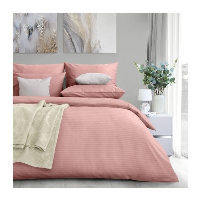 КПБ "Verossa Stripe" Семейный наволочки 50*70 и 70*70см тк.страйп цв."STRIPE ROUGE" 70076