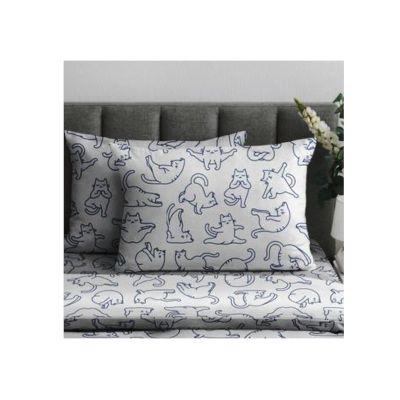 Набор наволочек "Волшебная ночь" 50*70см тк.Поплин П10 цв."YOGA CAT-2" 30010/1