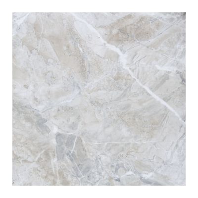 Керамогранит полиров. глянцевая  600x600 мм, 8,5 мм, "Treasure grey" серо-бежевый сорт 1  Keravit