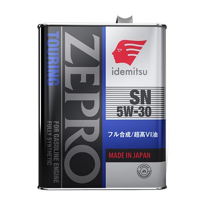 Масло моторное IDEMITSU Zepro TOURING SN SAE 5W30, 4 л, API SN, синтетическое, (двиг. бензиновый), (Идемицу)*