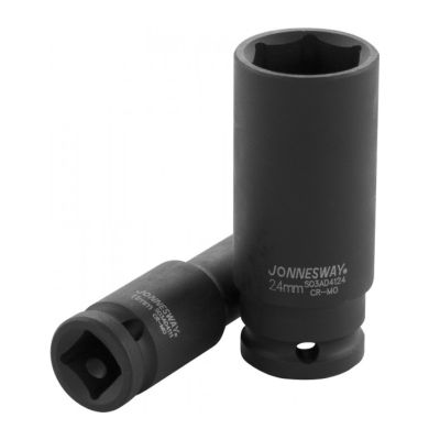Головка торцевая ударная глубокая 17мм 1/2"DR Jonnesway S03AD4117