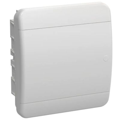 Бокс TEKFOR ЩРВ-П-8 белый встраиваемый пластик белая дверь IP41 IEK 240х218х102 (TF5-KP13-V-08-41-K01-K01)