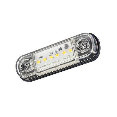 ОГ-40 УКАЗАТЕЛЬ ГАБАРИТА (6LED бесцвет., светодиод)12/24 В.