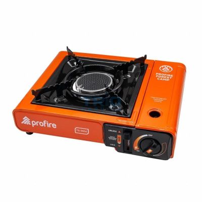 Плита газовая FOREST CAMP CERAMIC, TS-005C портативная керамика (штуцер, кейс, под баллон) PROFIRE