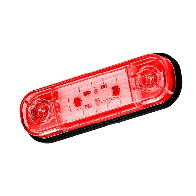 ОГ-40 УКАЗАТЕЛЬ ГАБАРИТА (12LED красный, светодиод)12/24 В.