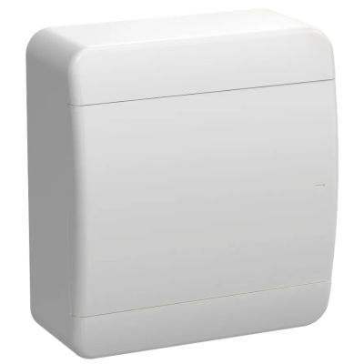 Бокс TEKFOR ЩРН-П-8 белый навесной пластик белая дверь IP41 IEK 240х218х102 (TF5-KP13-N-08-41-K01-K01)