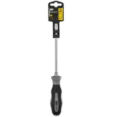 Отвертка ударная шлицевая ARMA2L 5 SL6,5х150 Т2 IEK (A2L5-SC20-T2-SL-65-150)