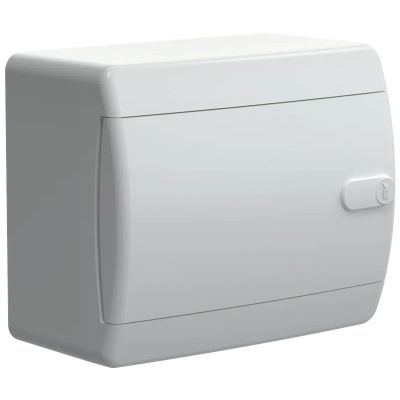 Бокс UNION Compact ЩРН-П-6 белый навесной пластик белая дверь IP41 IEK 150х182х103 (UIC-KP13-N-06-41-K01)