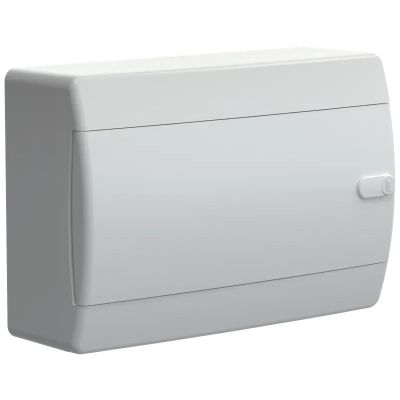 Бокс UNION Compact ЩРН-П-12 белый навесной пластик белая дверь IP41 IEK 195х290х103 (UIC-KP13-N-12-41-K01)