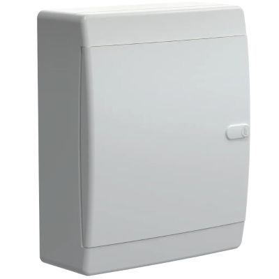 Бокс UNION Compact ЩРН-П-18 белый навесной пластик белая дверь IP41 IEK 290х236х103 (UIC-KP13-N-18-41-K01)