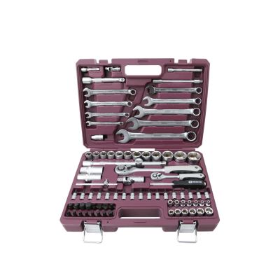 Набор инструментов 1/4",1/2" 82 предмета (6гр), TS082 THORVIK(Торвик) 