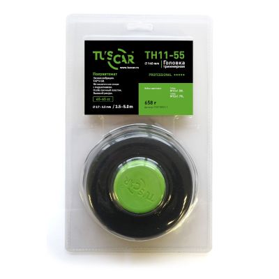 Шпулька (головка триммерная) универсальная TH11-15 Professional  M12x1,75L,M12*1,50L, TUSCAR/Тускар