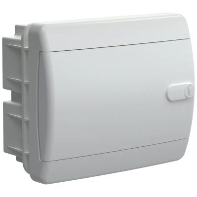 Бокс UNION Compact ЩРВ-П-6 белый встраиваемый пластик белая дверь IP41 IEK 150х182х103 (UIC-KP13-V-06-41-K01)