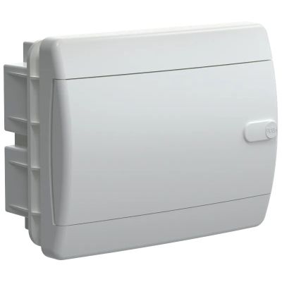 Бокс UNION Compact ЩРВ-П-8 белый встраиваемый пластик белая дверь IP41 IEK 170х218х103 (UIC-KP13-V-08-41-K01)