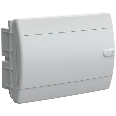 Бокс UNION Compact ЩРВ-П-12 белый встраиваемый пластик белая дверь IP41 IEK 195х290х103 (UIC-KP13-V-12-41-K01)