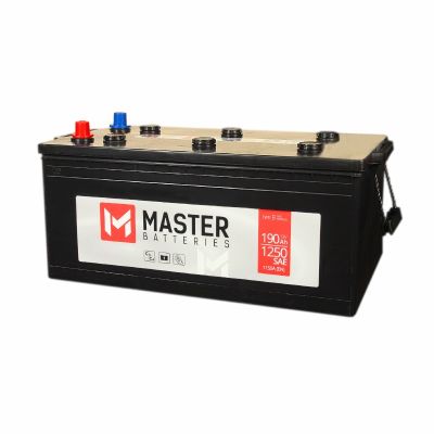 Аккумулятор 6СТ-190 "Master Batteries" зал. рос.пол. клемма ( Мастер) (Беларусь) 