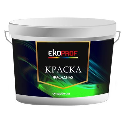 Краска ВД-АК супербелая фасадная (3кг) EKOPROF АКРИМАКС Ростовская область