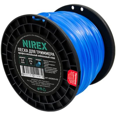 Леска NIREX SQUARE 3,0*214 м (квадрат) NSQ30214-82