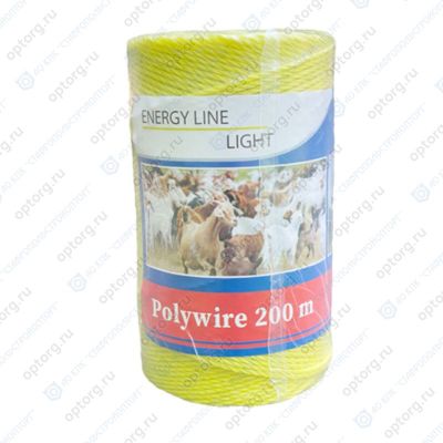 111312 Провод Energi Line LIGHT, бухта 200м, 3х0,15 inox электроизгородь(пастух)