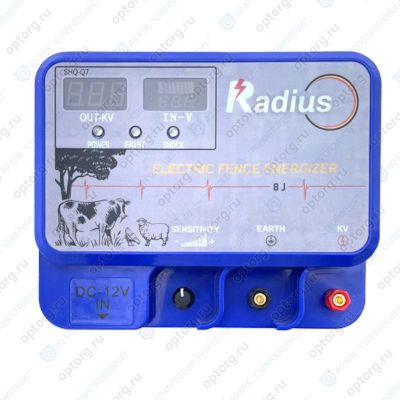 11800 Генератор RADIUS 8 000, 12/220В  электроизгородь(пастух)