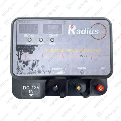 11155 Генератор RADIUS 15 500, 12/220В электроизгородь(пастух)