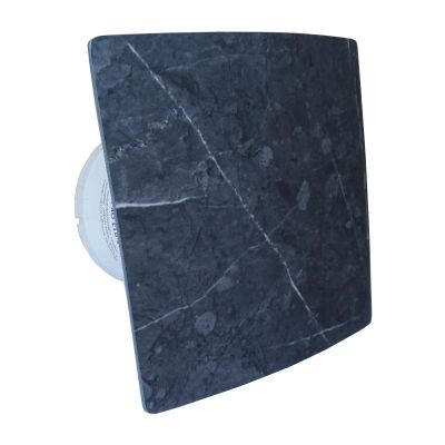 Вентилятор  настенный ВЕКТОР В 120 "STONE", торос графит (15-013 ОК ) d120, клапан