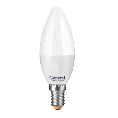 Лампа светодиодная General C37 (свеча) 20 Вт E14 4500К 1250 Лм матовая (661474)