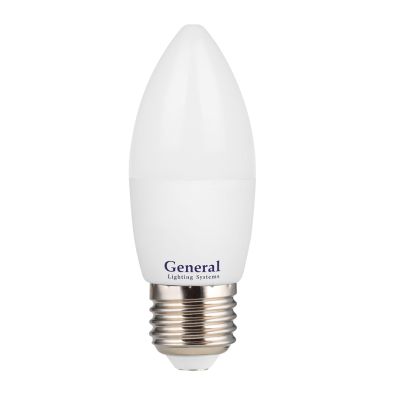 Лампа светодиодная General C37 (свеча) 20 Вт E27 4500К 1250 Лм матовая (661480)