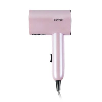 Фен Centek CT-2201 розовый, складная ручка 900 Вт