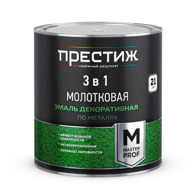 Эмаль декоративная медно-шоколадная с молотковым эффектом, 2,5 л, Престиж, Ростовская обл.