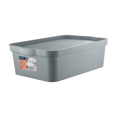 Ящик для хранения Keeplex Trendy 14 л 45,2х29,8х14 см KL350411025 серый топаз