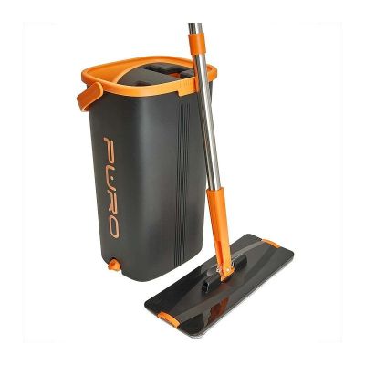 Комплект для уборки PURO FLAT MOP (Черный) 51002