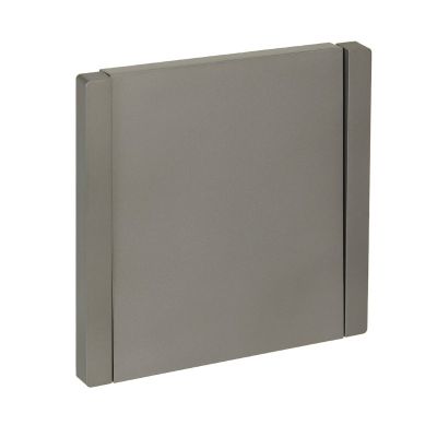 Выключатель 1КЛ перекрестный 10А FP512 сталь FORTE&PIANO IEK (FP-V13-0-10-1-K46)