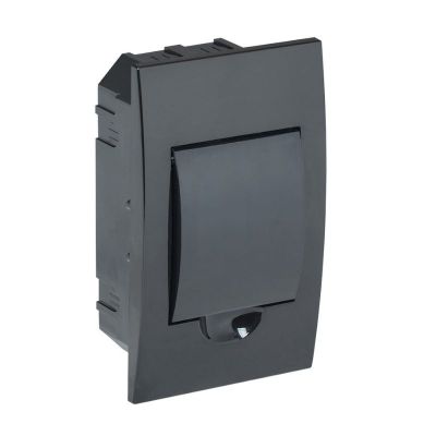 Бокс IEK ЩРВ-П 4 черный встраиваемый пластик KREPTA IP41 222х136х87 (MKP12-V-04-41-K02)