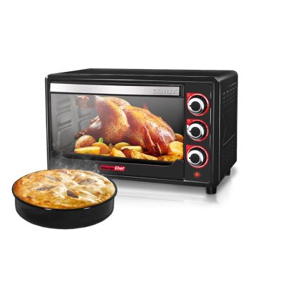 Духовка электрическая CENTEK (шкаф жарочный) CT-1530-36 BLACK, 1600 Вт, черный