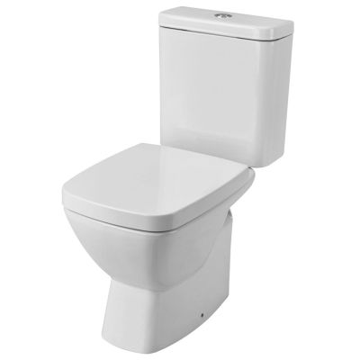 Унитаз-компакт Santek Нео, 1WH302194, горизонтальный выпуск, двухрежимная  арматура OLIVEIRA, нижний  подвод, сиденье с микролифтом