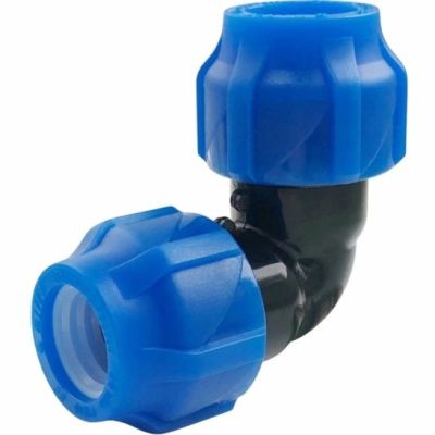 Отвод соединительный компрессионный 90° 90x90 мм, Valfex, Россия