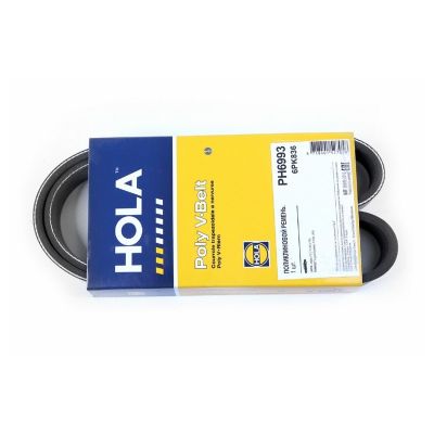 РЕМЕНЬ ГЕНЕРАТОРА LARGUS (Ларгус) 8кл. без ГУР (6PK836) (HOLA) (PH6993)