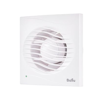 Вентилятор  настенный Ballu BAF-AR 120 V d120, клапан, индикатор