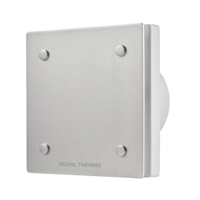 Вентилятор  настенный Royal Thermo RAFC 100 Chrome d100, клапан