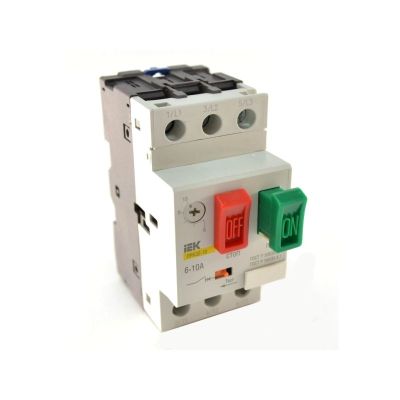 Пускатель ручной кнопочный ПРК32-10 In=10A Ir=6-10A 660В IEK 