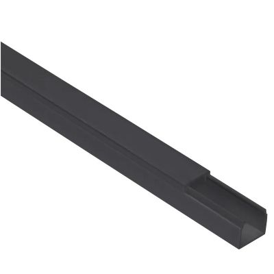 Кабель-канал черный 60х60 ЭЛЕКОР (12м) IEK (EL-KK10-060-060-1-K02)