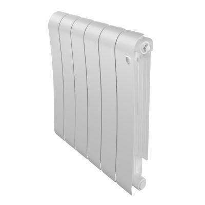 Радиатор биметаллический Royal Thermo Infinity Bianco Traffico/белый 500/100, 6 секц.
