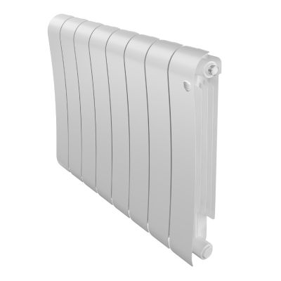 Радиатор биметаллический Royal Thermo Infinity Bianco Traffico/белый 500/100, 8 секц.