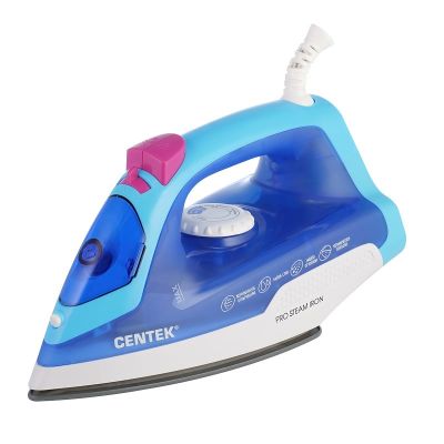 Утюг электрический CENTEK CT-2348 BLUE (синий) 1800 Вт