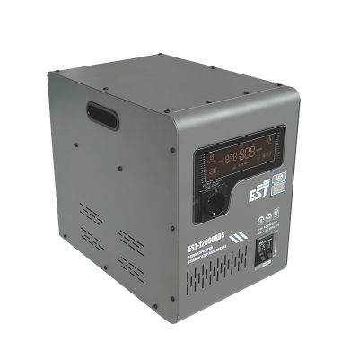 Стабилизатор напряжения EST 12000 RDS (95-280), переносной, релейный, однофазный, 230 В