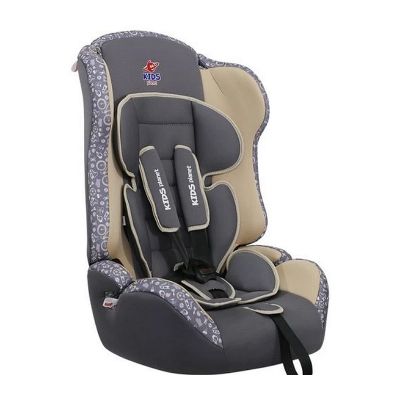 АВТОКРЕСЛО ДЕТСКОЕ Kids Planet "Sputnik" серый велосипед, гр.I/II/III, 9-36 кг, 1-12 лет