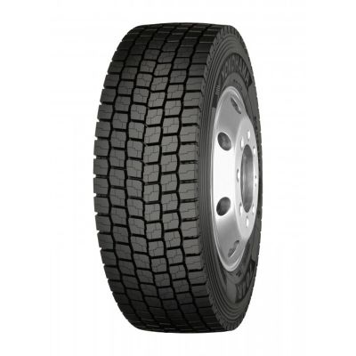 Шина 295/80R22,5 Yokohama 704R, 152/148M, б/к, ведущая, M+S, (Йокохама), Таиланд